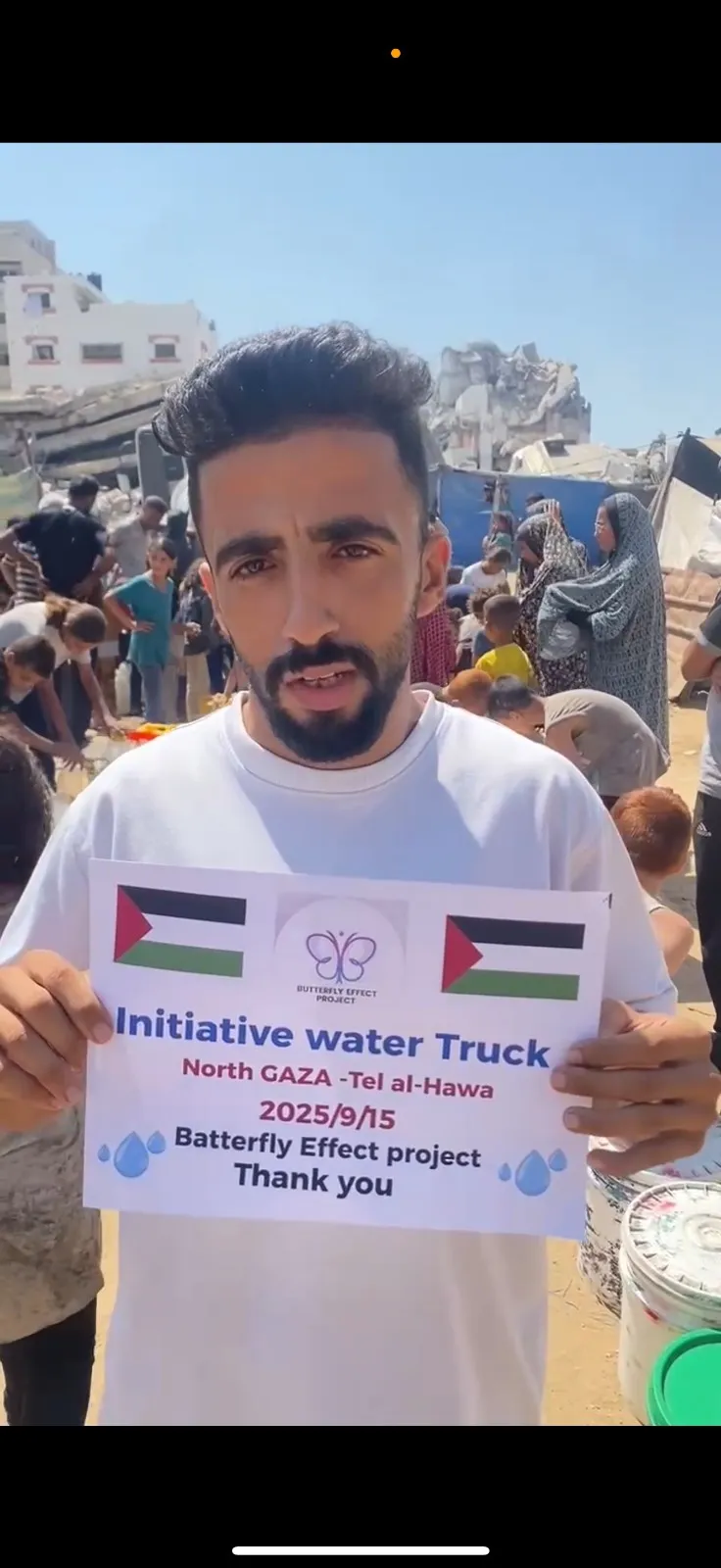 Water Trucks for Gaza