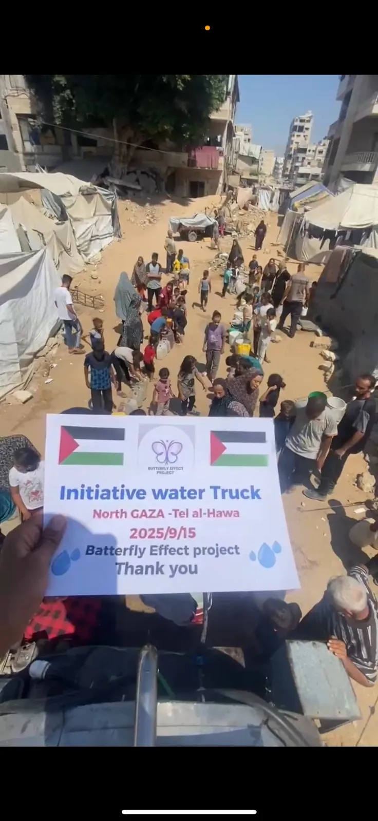 Water Trucks for Gaza